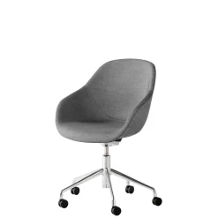 Kontorstol HAY AAC 155, blank/gråt stof
