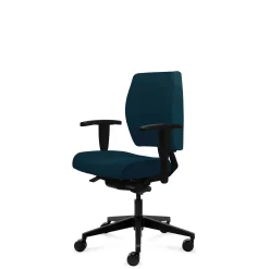 Kontorstol Magna lav ryg, sort