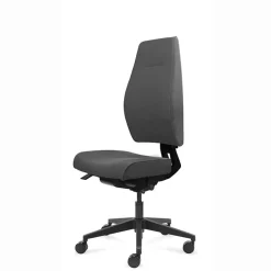 Kontorstol Magna med sort fodkryds