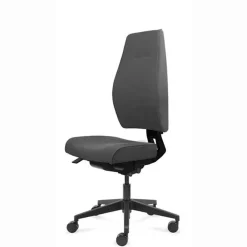 Kontorstol Magna med sort fodkryds