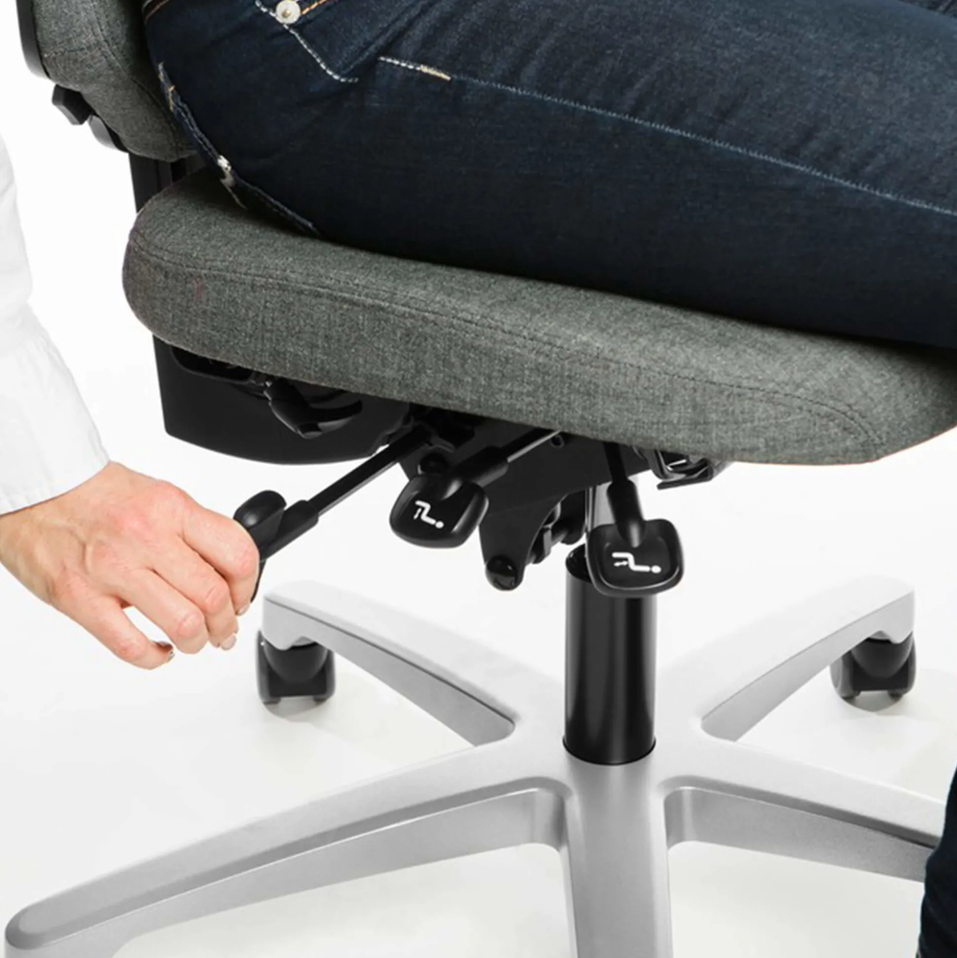 Kontorstol RH Extend 120, grå