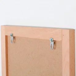 Kridttavle WOOD 30x40 cm, sort