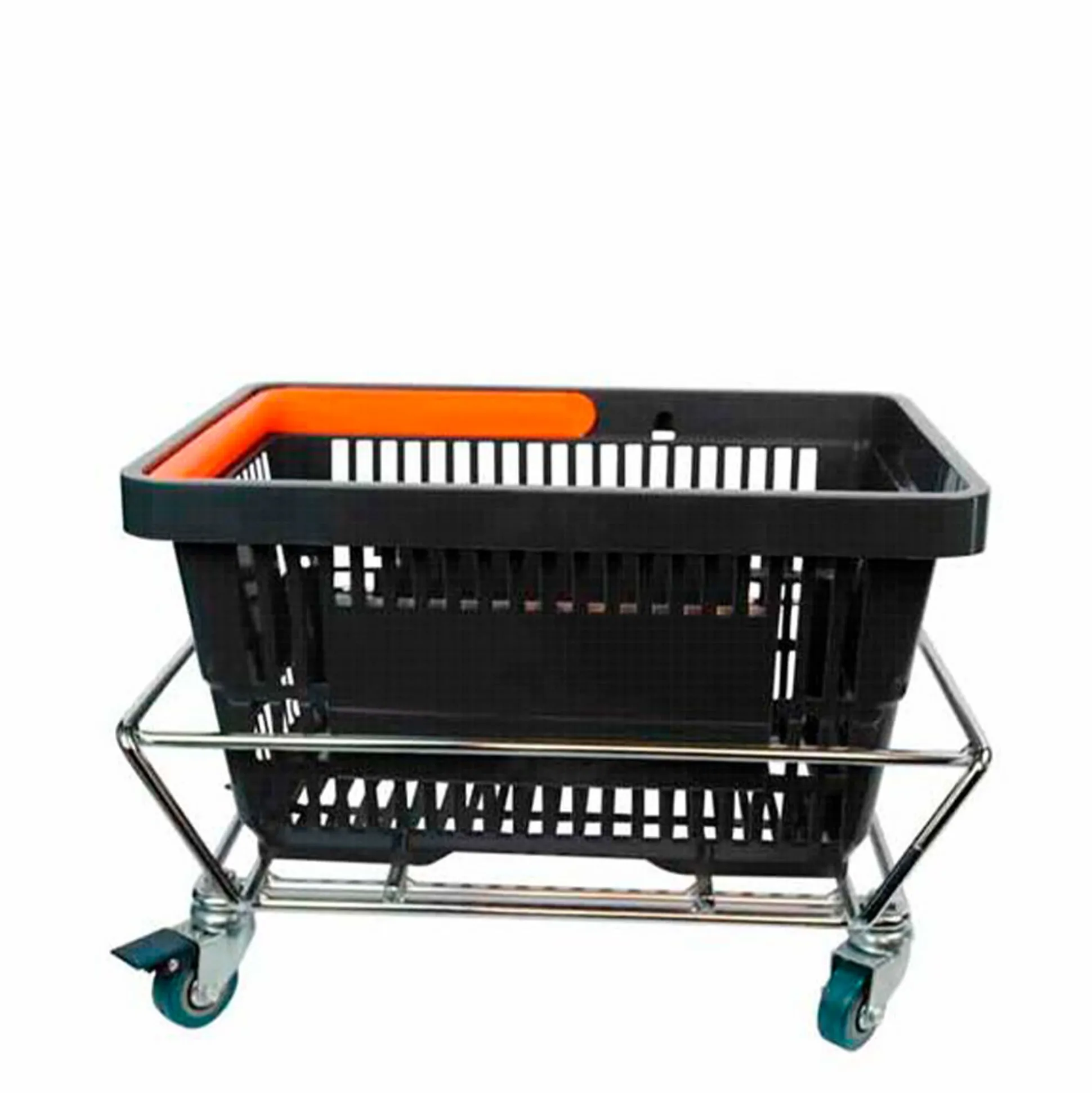 Kurvevogn til plast og trådkurve