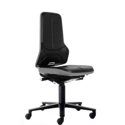 Laboratoriestol Bimos Neon 9573 sort/grå