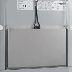 Lagerfryseskab Tefcold RF505, rustfri stål