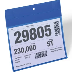 Lagerlomme m supermagnet A5 tvær 10 stk.