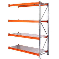 Lagerreol følgefag 60x150x250h cm 400 kg