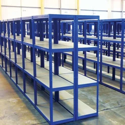 Lagerreol Future 45x90x180h blå, Sættilbud 20 stk