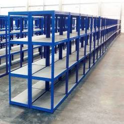 Lagerreol Future 45x90x180h blå, Sættilbud 5 stk