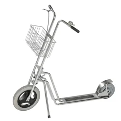 Løbehjul med kurv luftgummihjul