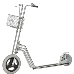 Løbehjul med kurv punkterfrie hjul