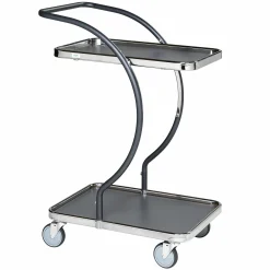 Lille bordvogn C-line m. 2 hylder