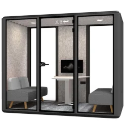 Mødeboks Furnitech L, antracit