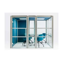 Mødeboks Quiet Space 6, grå