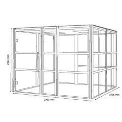 Mødeboks Quiet Space 6, sand