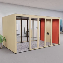 Mødeboks XT-XL, hvid eg