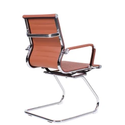 Møde-/gæstestol CC 10 72A cognac brun