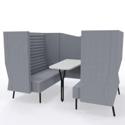 Møderum Wave høj ryg til 4 personer