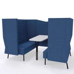 Møderum Wave høj ryg til 4 personer