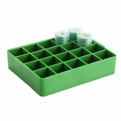 Møntbakke til 2-1 kr & 50 øre tutter, grøn