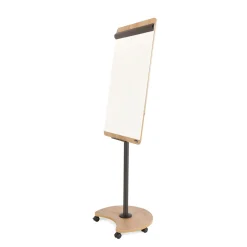 Mobil flipover Rocada natur whiteboard