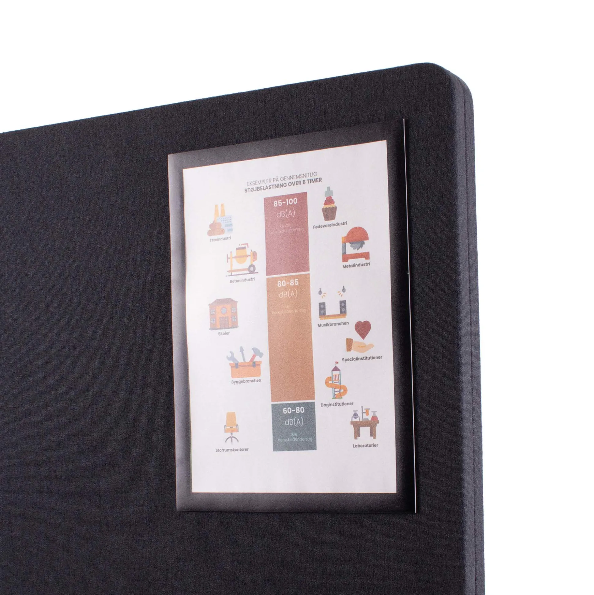 Mobil skærmvæg ECO SOFT 80x142h cm.