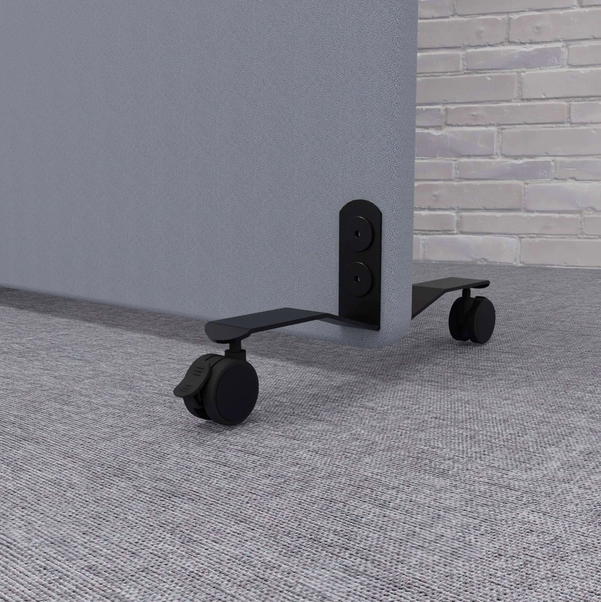 Mobil skærmvæg Nordic Light 160x160