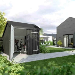 Modul cykelskur m/låger