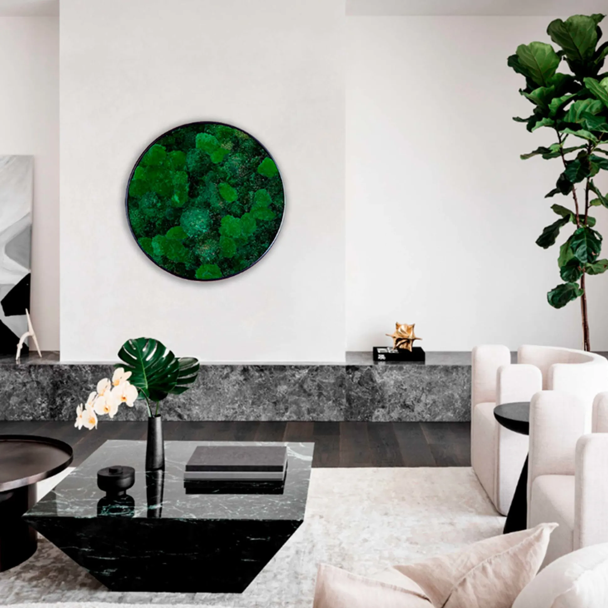 Mosbillede Mosmix 006 Ø50 cm