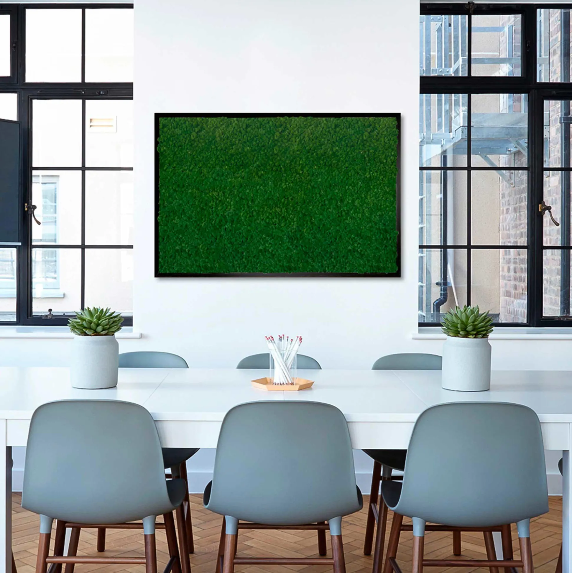 Mosbillede rensdyrmos 120x90 cm