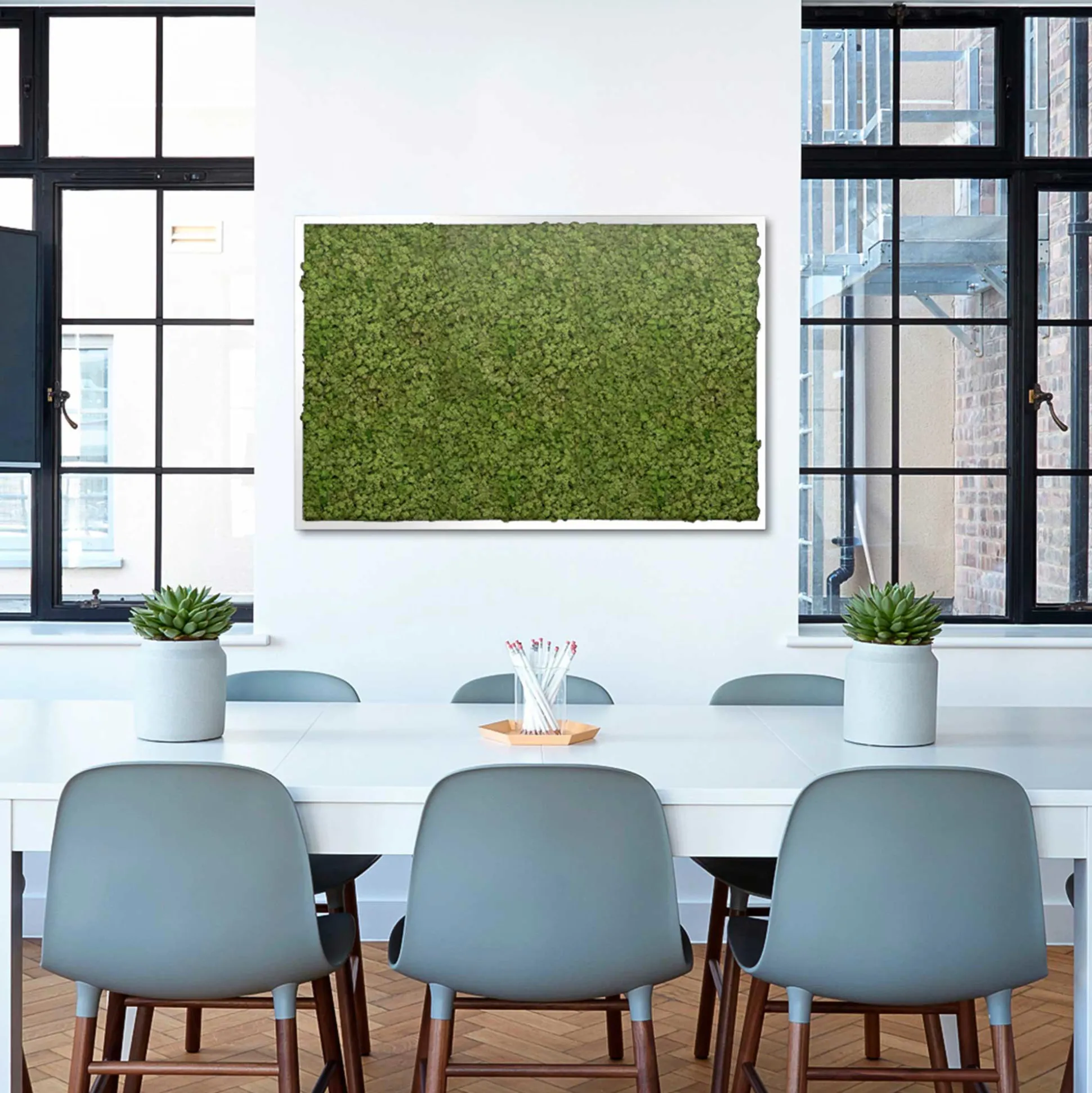 Mosbillede rensdyrmos 120x90 cm