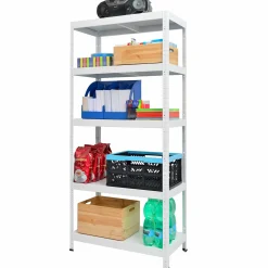 Multifix stålreol 40 x 90 x 180h cm