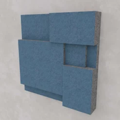 Nivå EcoSUND, 59x59 cm, beklædt overflade