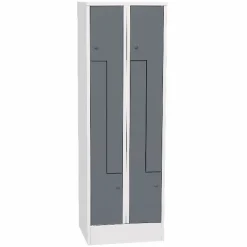 Omklædningsskab - Z-formet 50 x 60 x 185h cm.