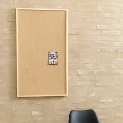 Opslagstavle Hessian 120x180 cm Naga, natur