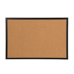 Opslagstavle kork 40x60 cm Naga, sort