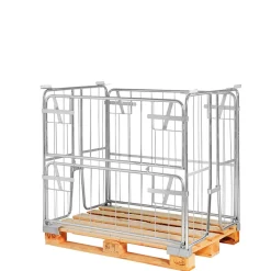 Pallecontainer, h100 cm., sammenklap