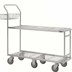 Plukkevogn med 6 hjul