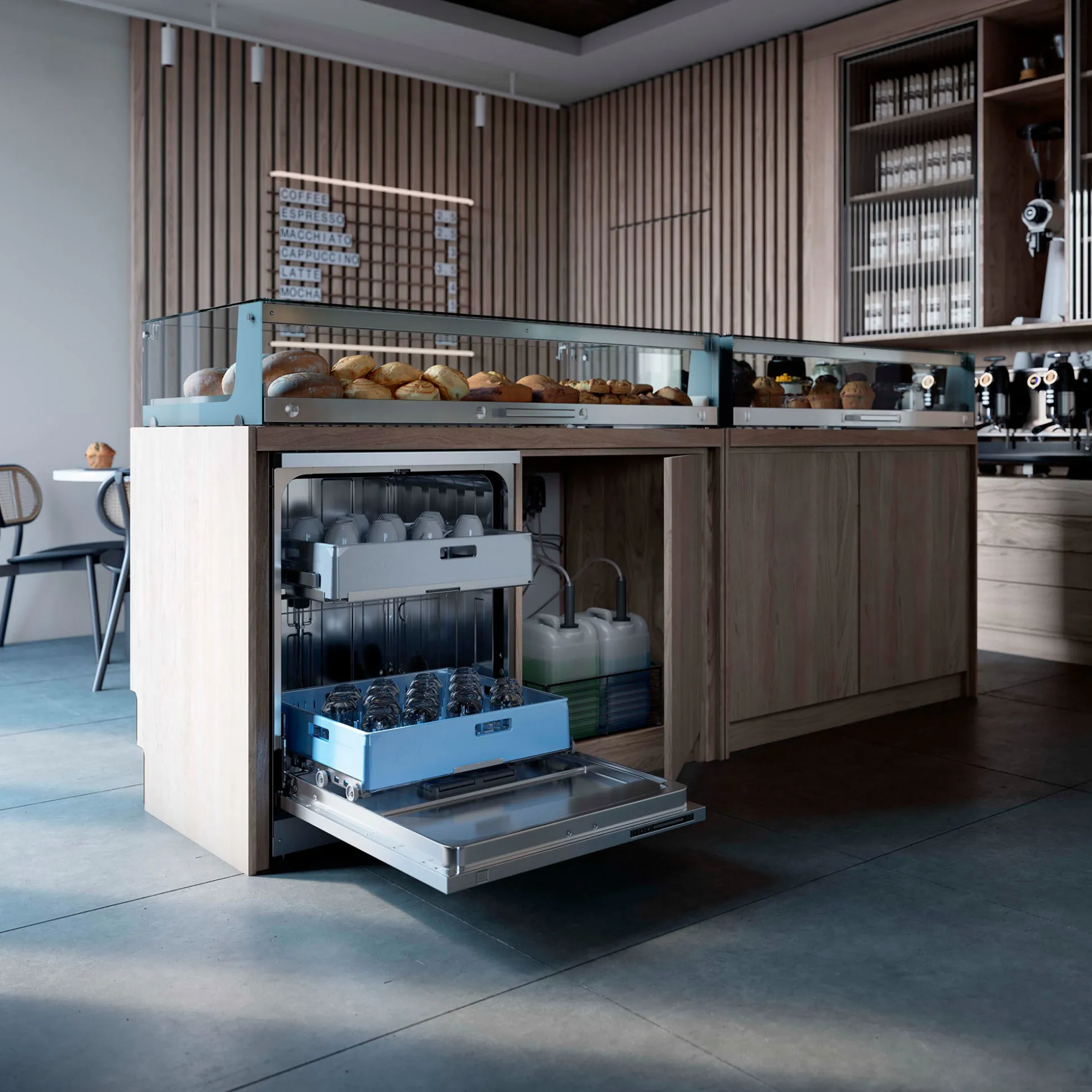 Professionel Industriopvaskemaskine Asko DWCFS5936S