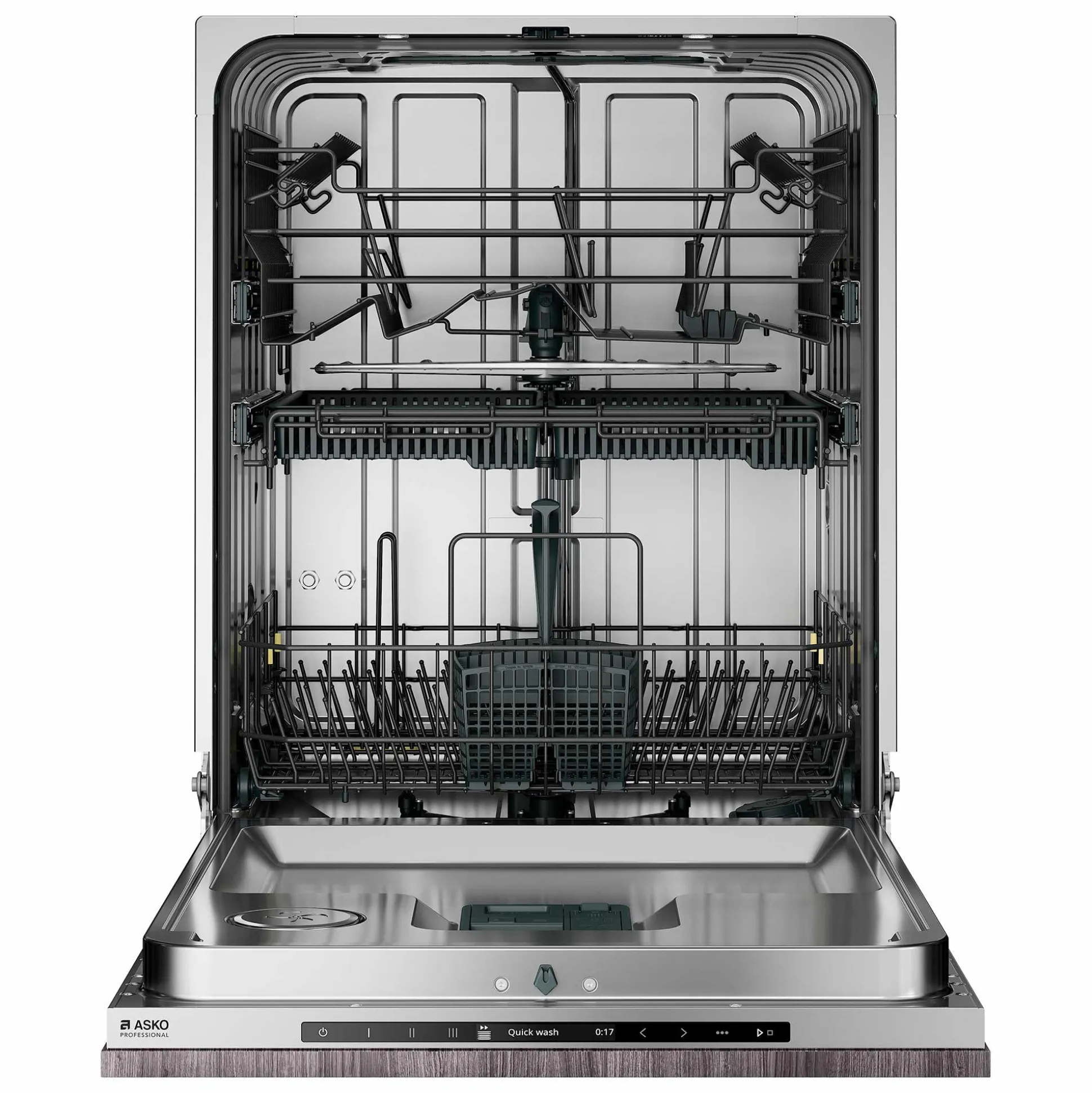 Professionel integrerbar opvaskemaskine Asko DWC6433FIXXL