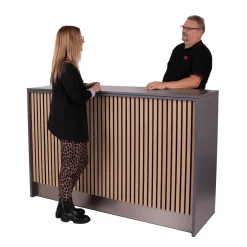 Receptionsskranke Conta 170 m. akustikpanel