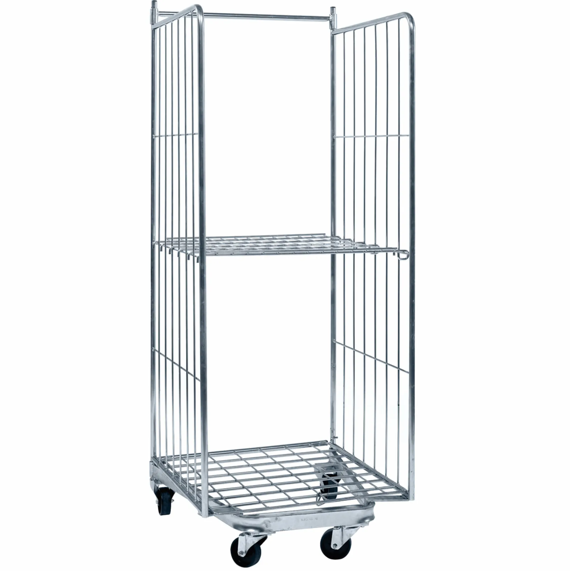 Rullecontainer 80 cm Bred m. 2 vægge