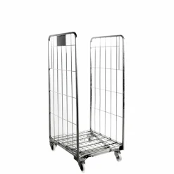 Rullecontainer 70 cm Bred m. 2 vægge