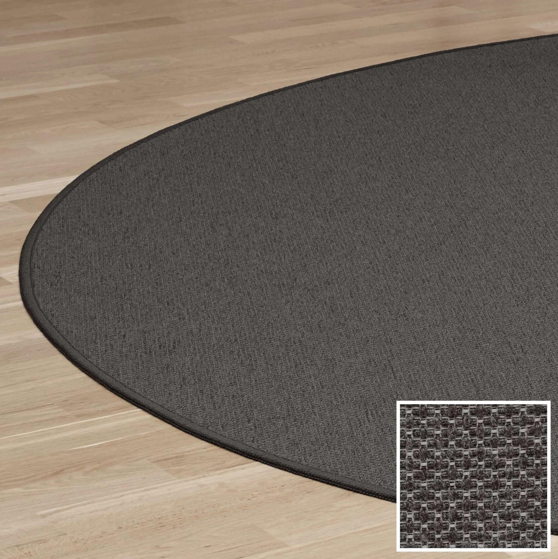 Rundt tæppe Ø160, Eco Structure