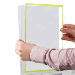 Skilteholder til vindue A4 vertikal