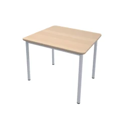 Skolebord Mila 60x70x71h alu decor