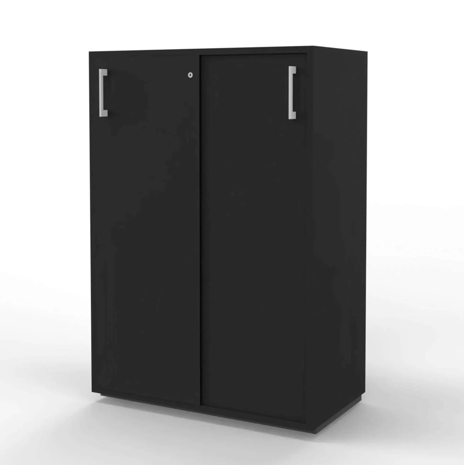 Skydedørsskab Jive med 6 rum