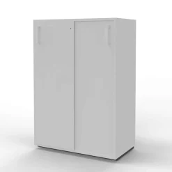 Skydedørsskab Jive med 6 rum