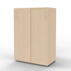 Skydedørsskab Jive med 6 rum