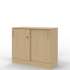 Skydedørsskab med 2x2 rum - EP Xtra